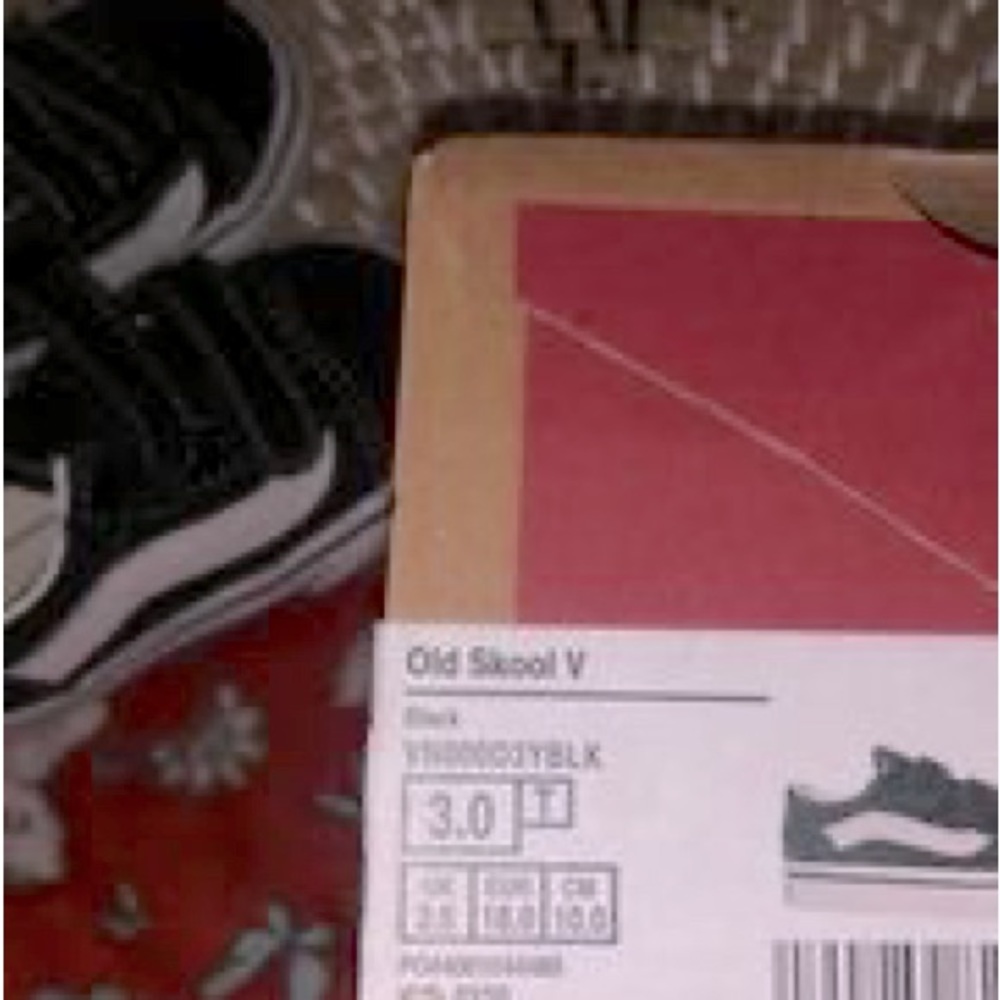 Toddler Vans shoes . Size 3